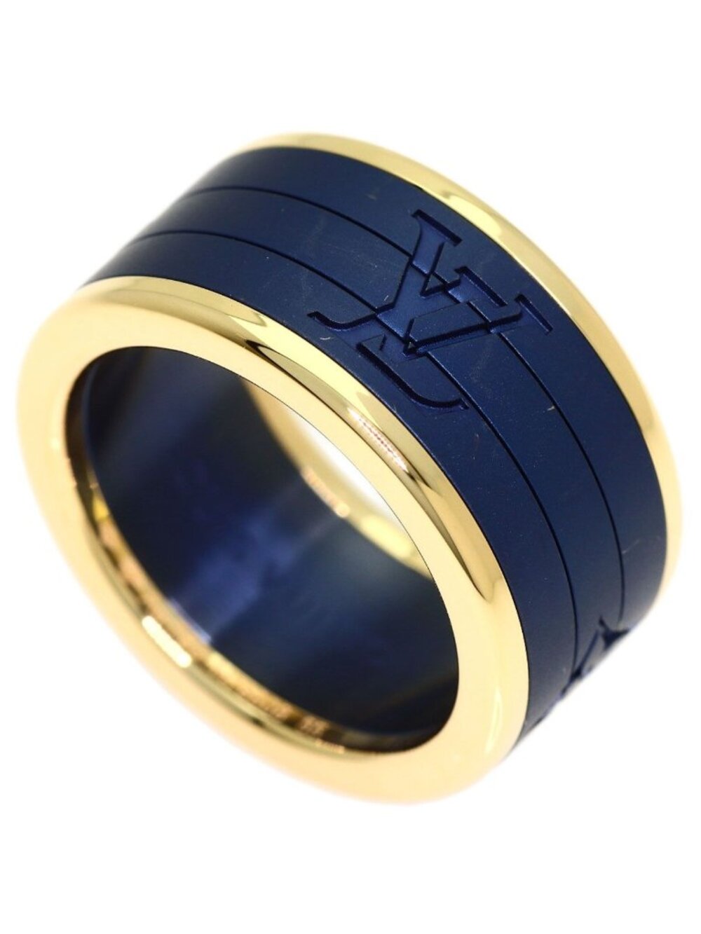 Louis Vuitton Puzzle Ring les Gaston 55 18k Yellow Gold Titanium